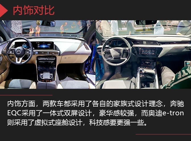 老对手之间的新对决 奔驰EQC对比奥迪e-tron