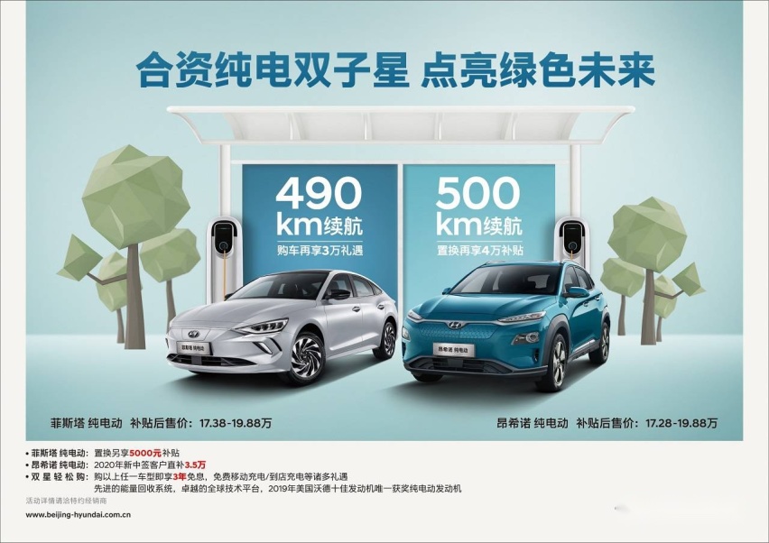 宇尘说车│如何巧打细算  购买北京现代“纯电双雄”
