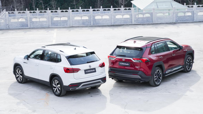 两款SUV，不一样的生活体验 20多万买探岳还是RAV4？