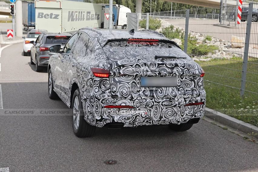 全新奥迪Q5 Sportback谍照曝光，内饰换嵌入式仪表+大屏