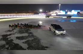 明星在春晚哈尔滨分会场嗨玩!长安启源Q07又来圈粉了