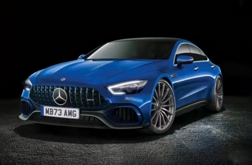 奔驰AMG GT73e渲染图 4.0T V8发动机+电机