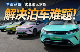 比亚迪元家族OTA后任何车位随便停？