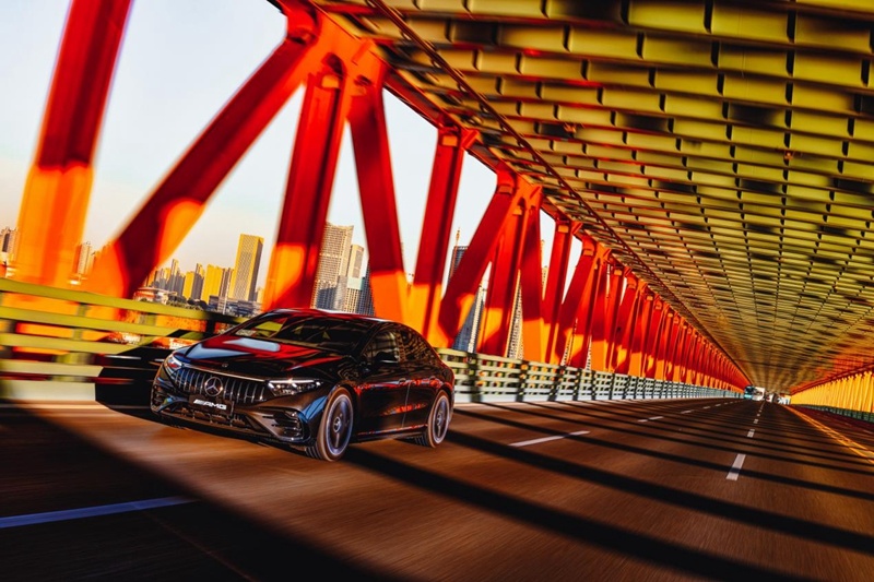 全新纯电梅赛德斯-AMG EQS 53 4MATIC+武汉亮相