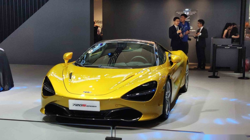2019年广州车展：迈凯伦720S Spider实车