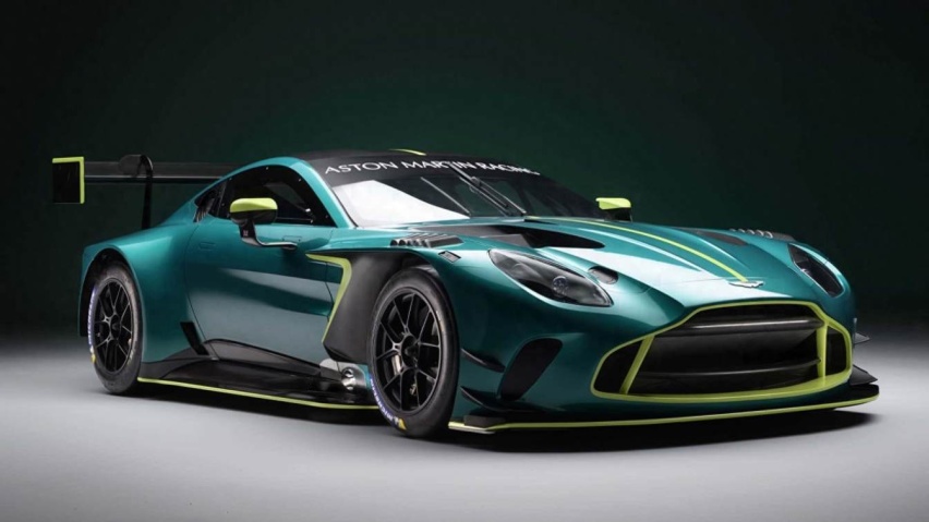 大尾翼+低趴+碳纤维车身 新款阿斯顿马丁Vantage GT3正式亮相