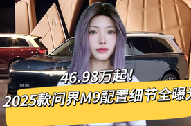 智驾和动力双提升，2025款问界M9上市，46.98万起
