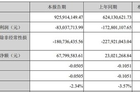 海马汽车上半年净亏损8303.77万元