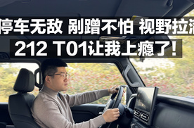停车无敌 剐蹭不怕 视野拉满 212 T01让我上瘾了！