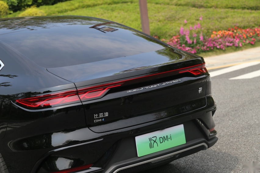 比亚迪新款汉DM-i/汉EV静态体验 国风美学再进化