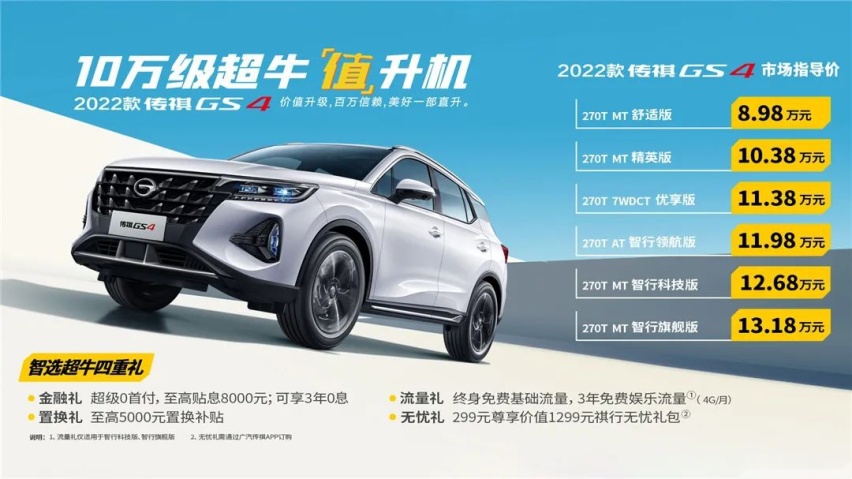 广汽传祺新款GS4上市，比亚迪元PLUS预告图发布