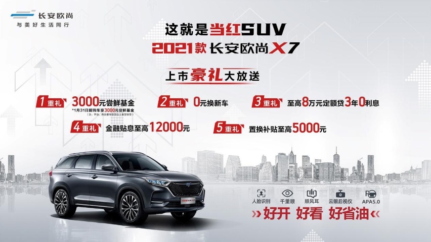 敢与合资品牌叫板，2021款长安欧尚X7上市来者不善