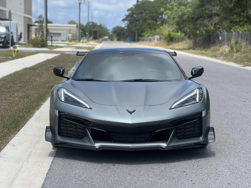 雪佛兰 Corvette C8 Z06，跑车与哑光质感漆面更般配