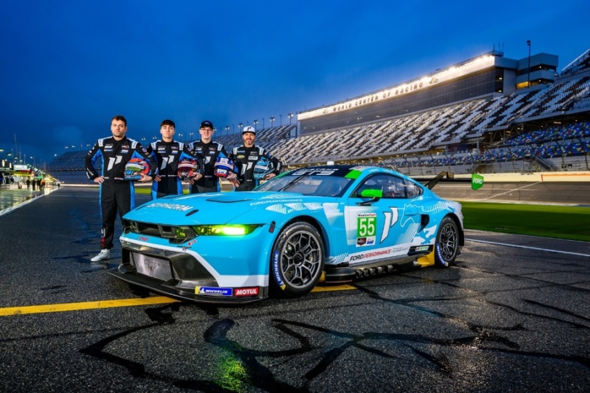 福特Mustang GT3、GT4赛车首站竞逐迪通拿耐力赛