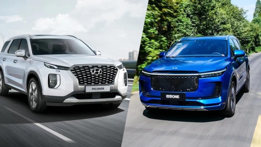 7座空间3.5L V6动力,现代狠起来,理想ONE最有压力?