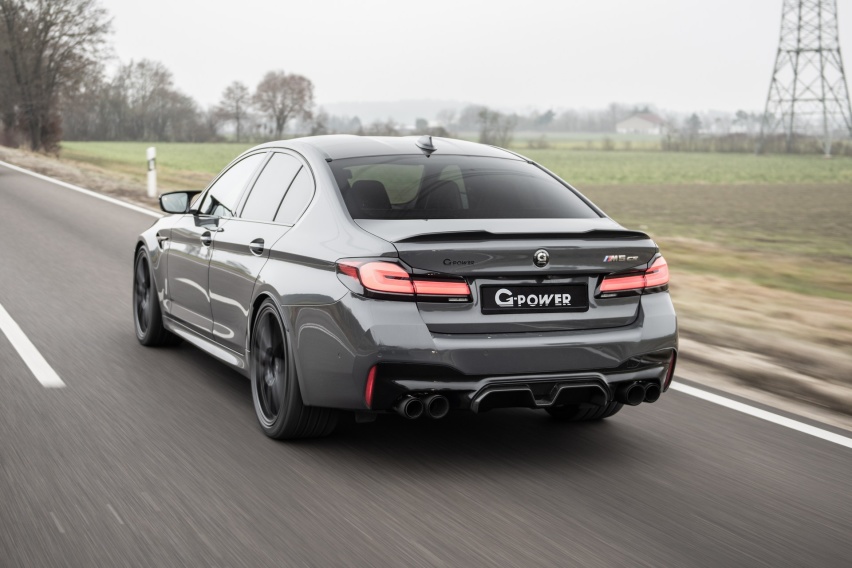 G-Power改装宝马M5 CS 最大马力达887匹