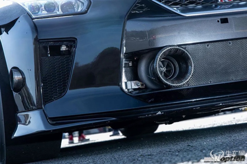 2000匹直线战神GT-R R35 为稳定涡轮前置水箱后移