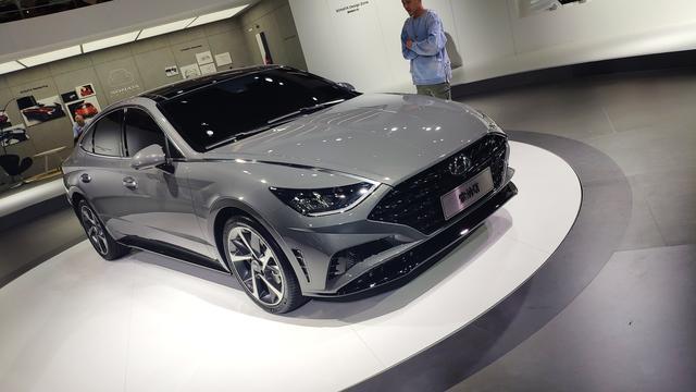 上海车展：全新现代索纳塔实车