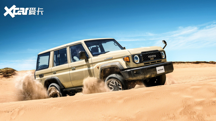 新款丰田lc70首发,外观复古且硬派