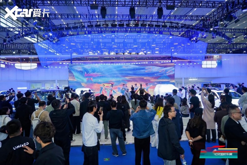 第二十届西安国际车展在西安国际会展中心正式启幕