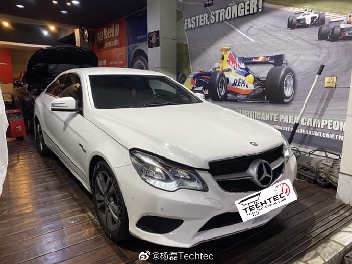 奔驰E200 2.0T德国Techtec刷电脑刷ECU改装