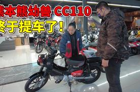 【买车长测】等了半年多！熊本熊版本田幼兽CC110终于提车了