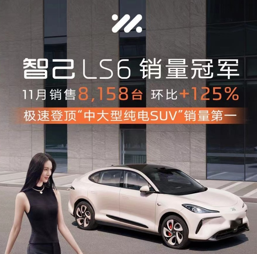 11月新能源品牌销量出炉：“华为”逆袭，蔚来过冬