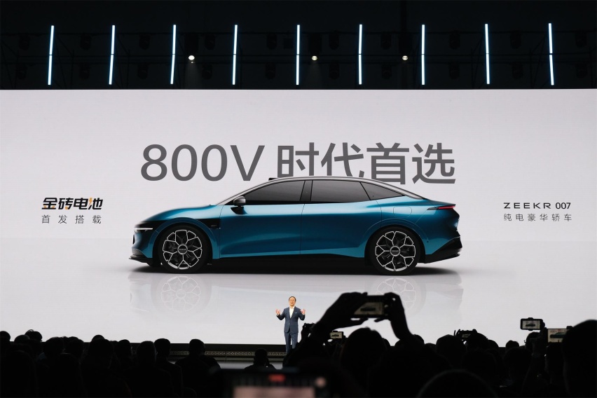充15分钟跑500公里！极氪发布自研金砖电池，极氪007上首发搭载