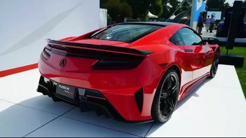 讴歌NSX Type S亮相2021圆石滩车展