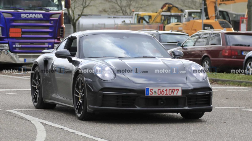 保时捷911 Turbo曝光，主动套件加持，01加速2.5秒