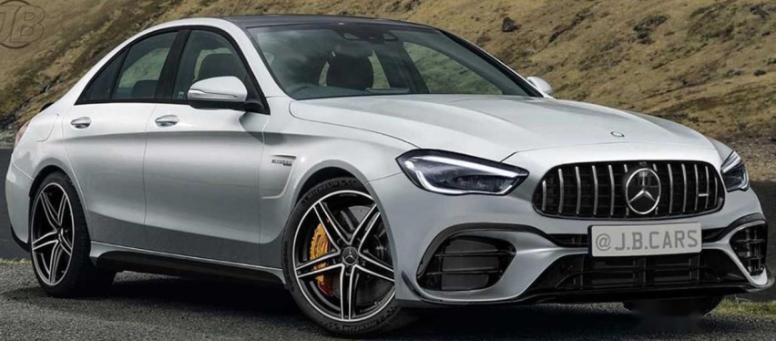 造型更凶猛，C63首款四缸之作，新款AMG C63渲染图
