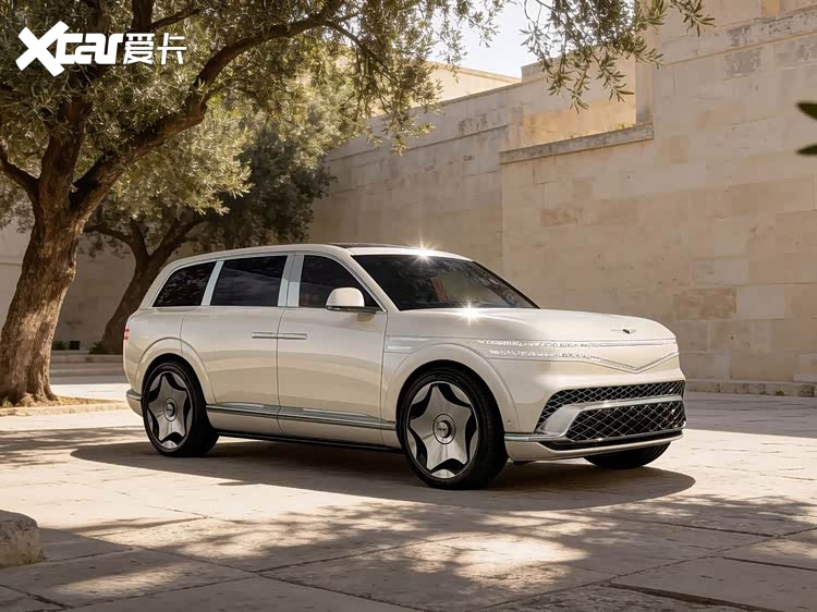 旗舰纯电SUV 捷尼赛思GV90官图发布