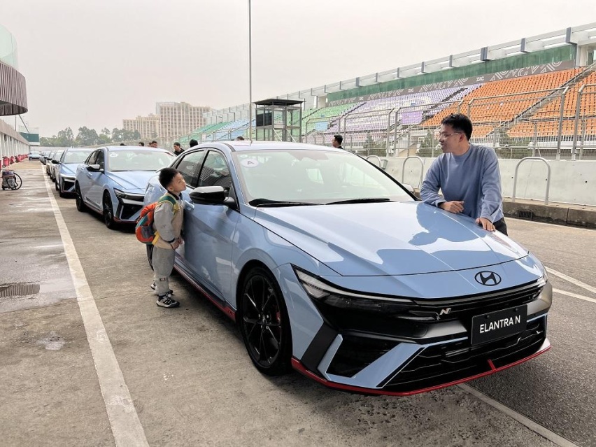 赛道钢炮 珠海赛车场试驾全新Elantra N