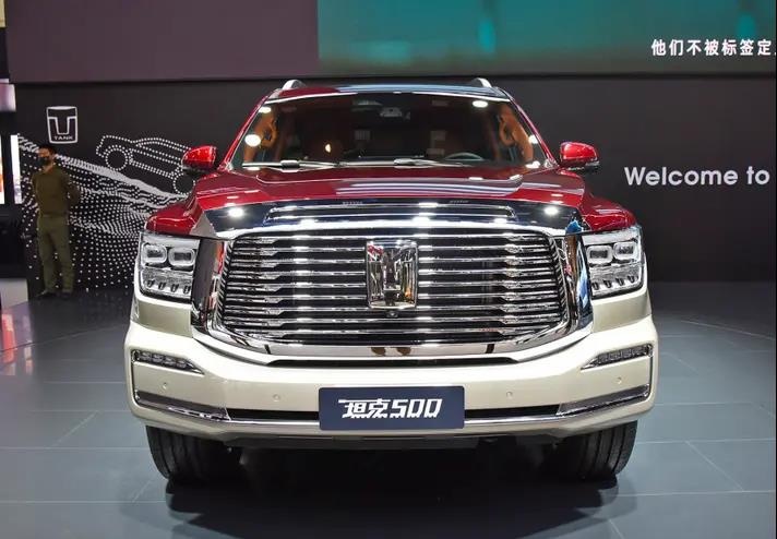 坦克500双色版亮相 3.0T+9AT的TA 是不是30万不够了