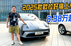 续航增加 内饰焕新 8.38万起，2025款欧拉好猫上市