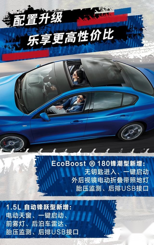 取消1.0T动力，10.88万元起长安福特福克斯2020款正式上市