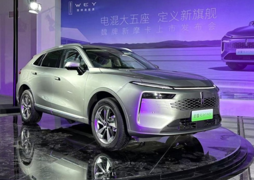 车头就是小蓝山，降价6万多，摩卡DHT-PHEV，掀了中型SUV市场桌