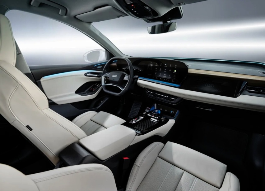 奥迪全新Q6 Sportback e-tron谍照曝光