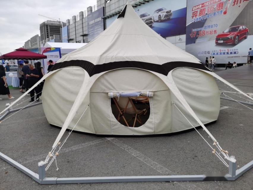 长春车展民宿露营展区打造城市与自然共融新氛围