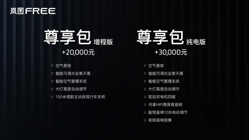 终身免费充电?性能级中大型智能电动SUV岚图FREE接受预定