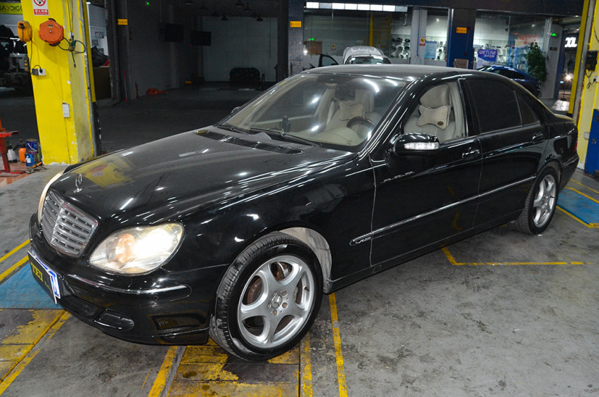 奔驰S500（W220）改装TEI Racing 街道版绞牙