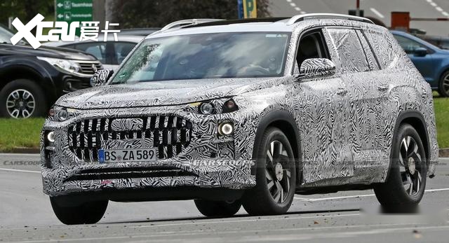 奥迪q9谍照曝光 家族尺寸最大的suv