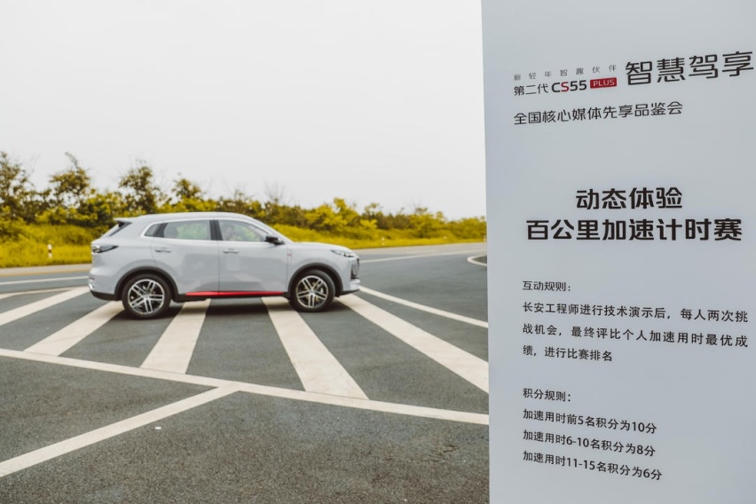 提速快！刹得准！为何第二代CS55PLUS能成为年轻人的第一台SUV？