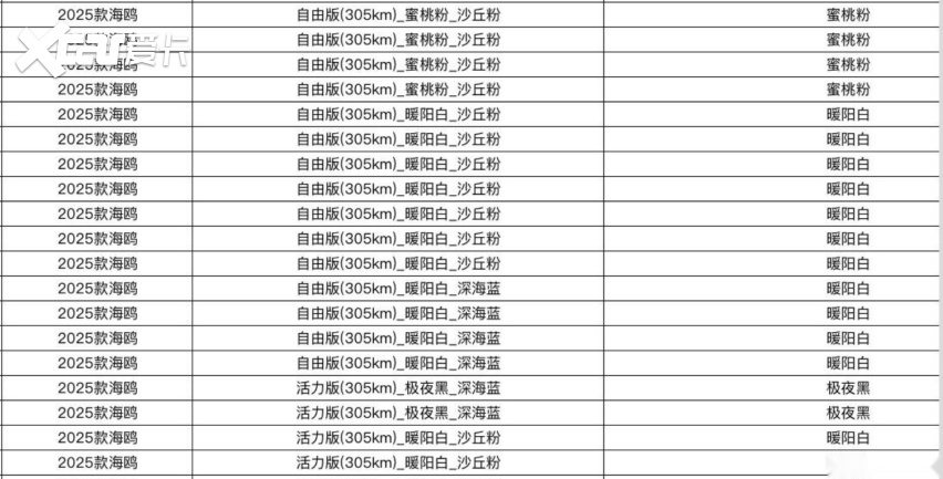 25款比亚迪海鸥实车到店，换“BYD”尾标，增座椅加热+智能上下电