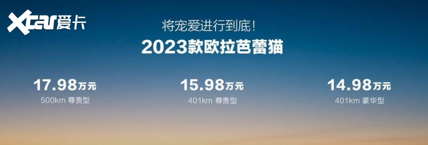 产品力、性价比升级！上海车展实拍2023款芭蕾猫，诚意拉满