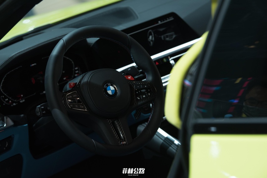 #新车实拍#菲林公路2020北京车展 宝马全新M4