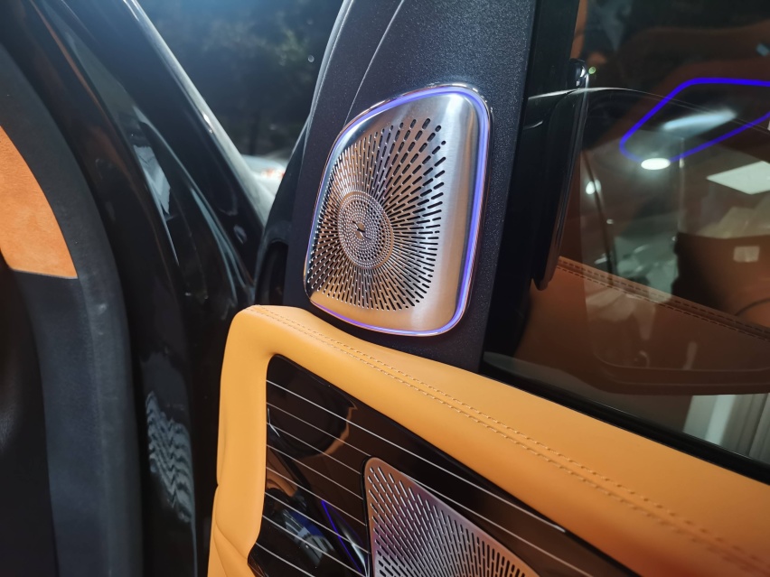 22款奔驰GLS450升级迈巴赫GLS600七座改四座、爱马仕橙