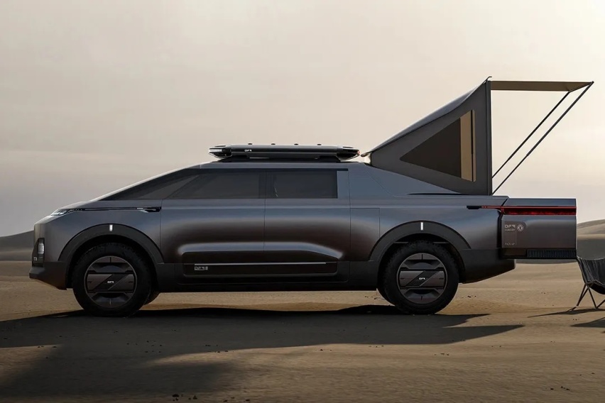 更重颜值配置 东风2024 E-TRUCK为中高端新皮卡提前打样