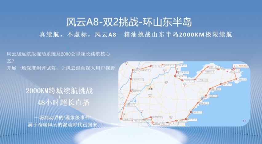 奇瑞风云A8远航版齐鲁国际车展上市发布，“真刀真枪”较真混动失速难题
