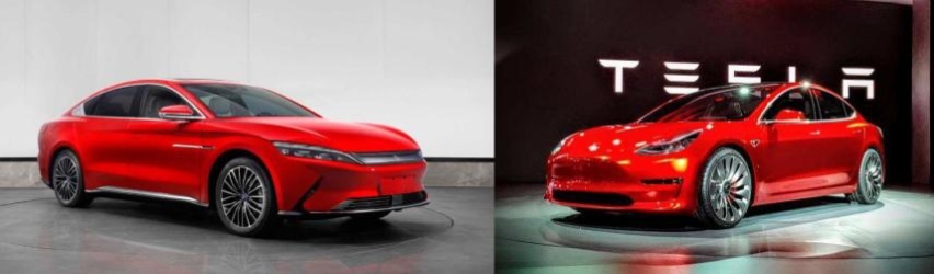 评测比亚迪汉和特斯拉Model 3，国产车能站起来吗？